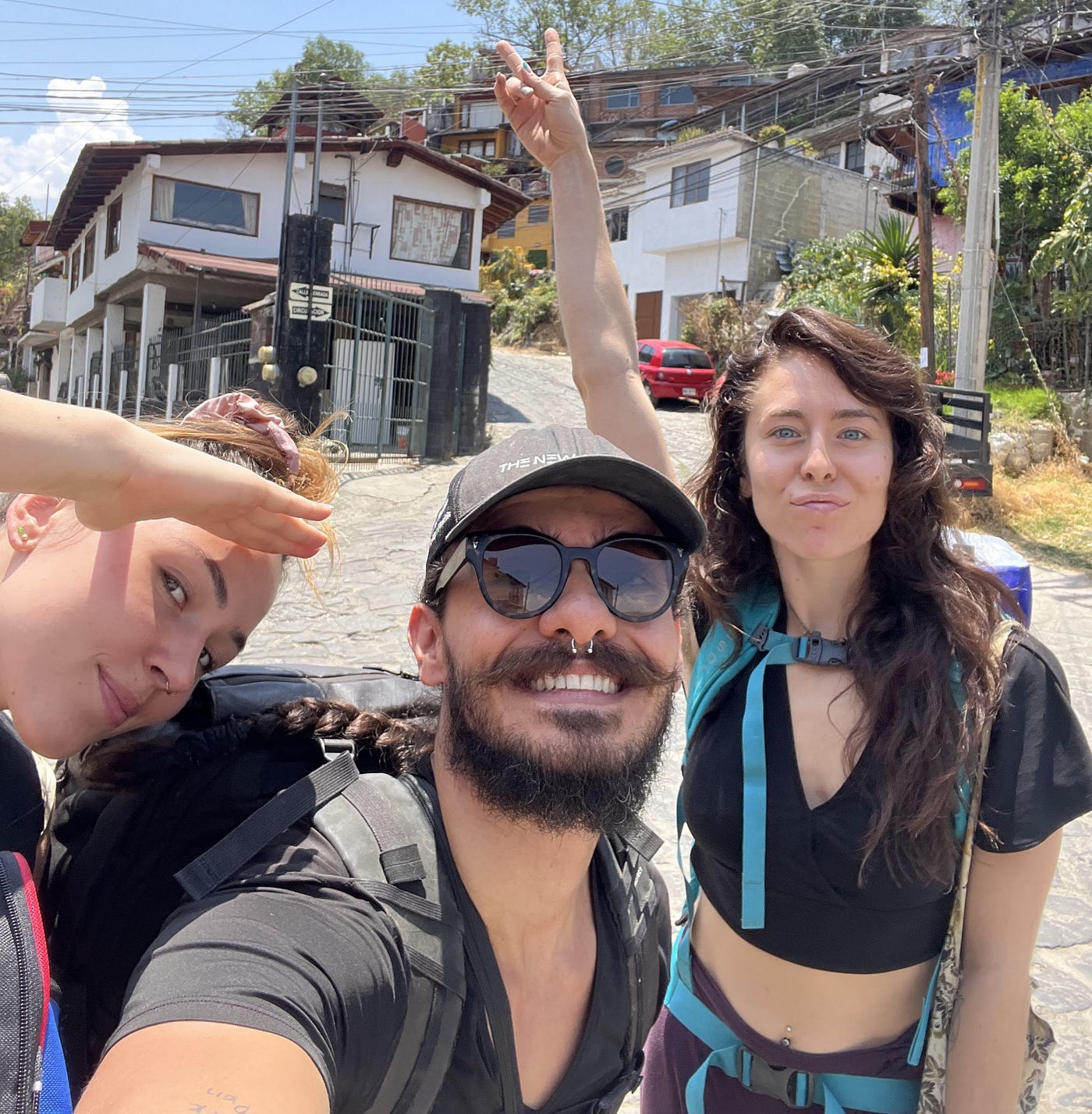 Traveling through Valle de Bravo
