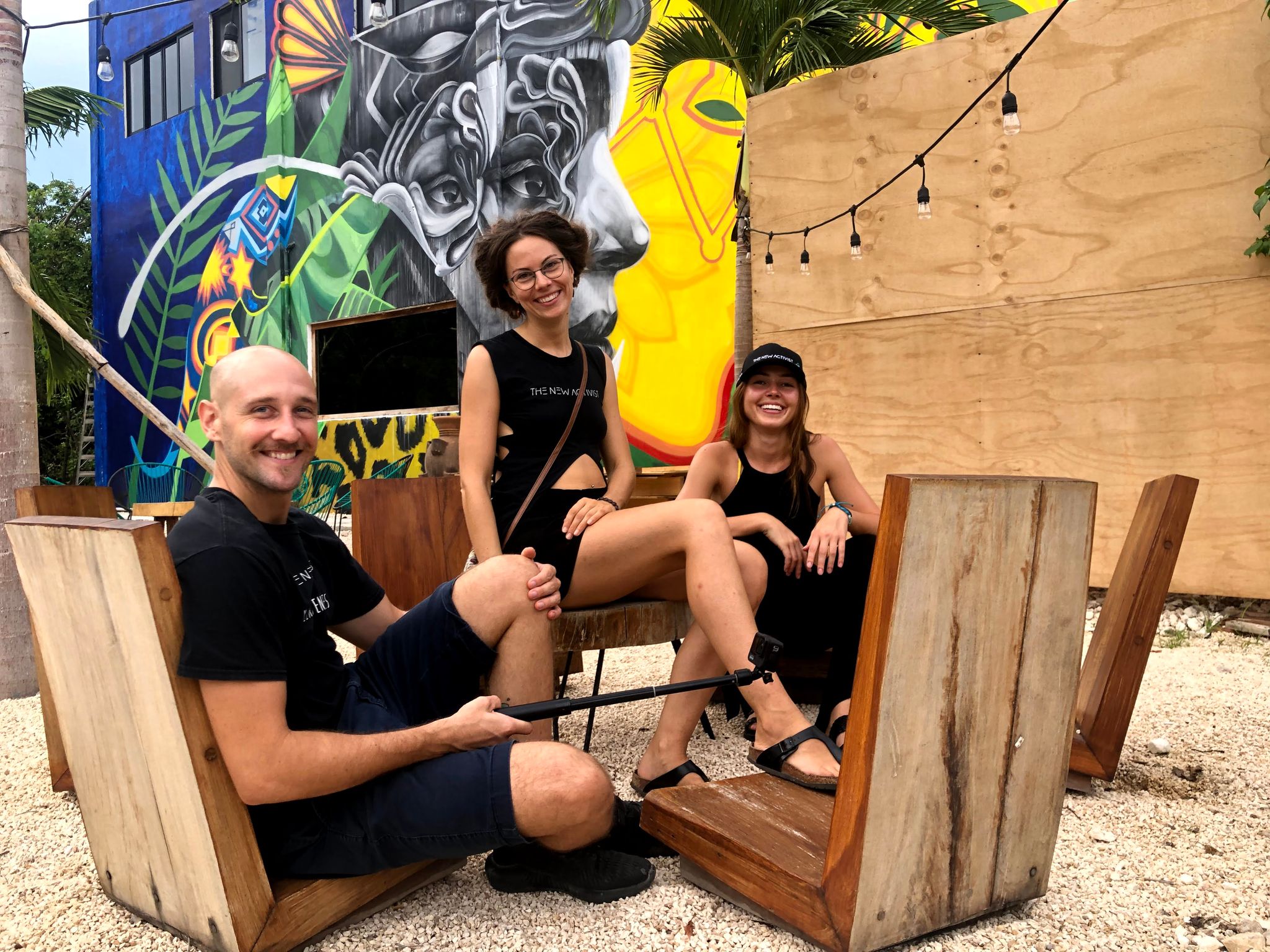 Team members at Paledora coworking campus