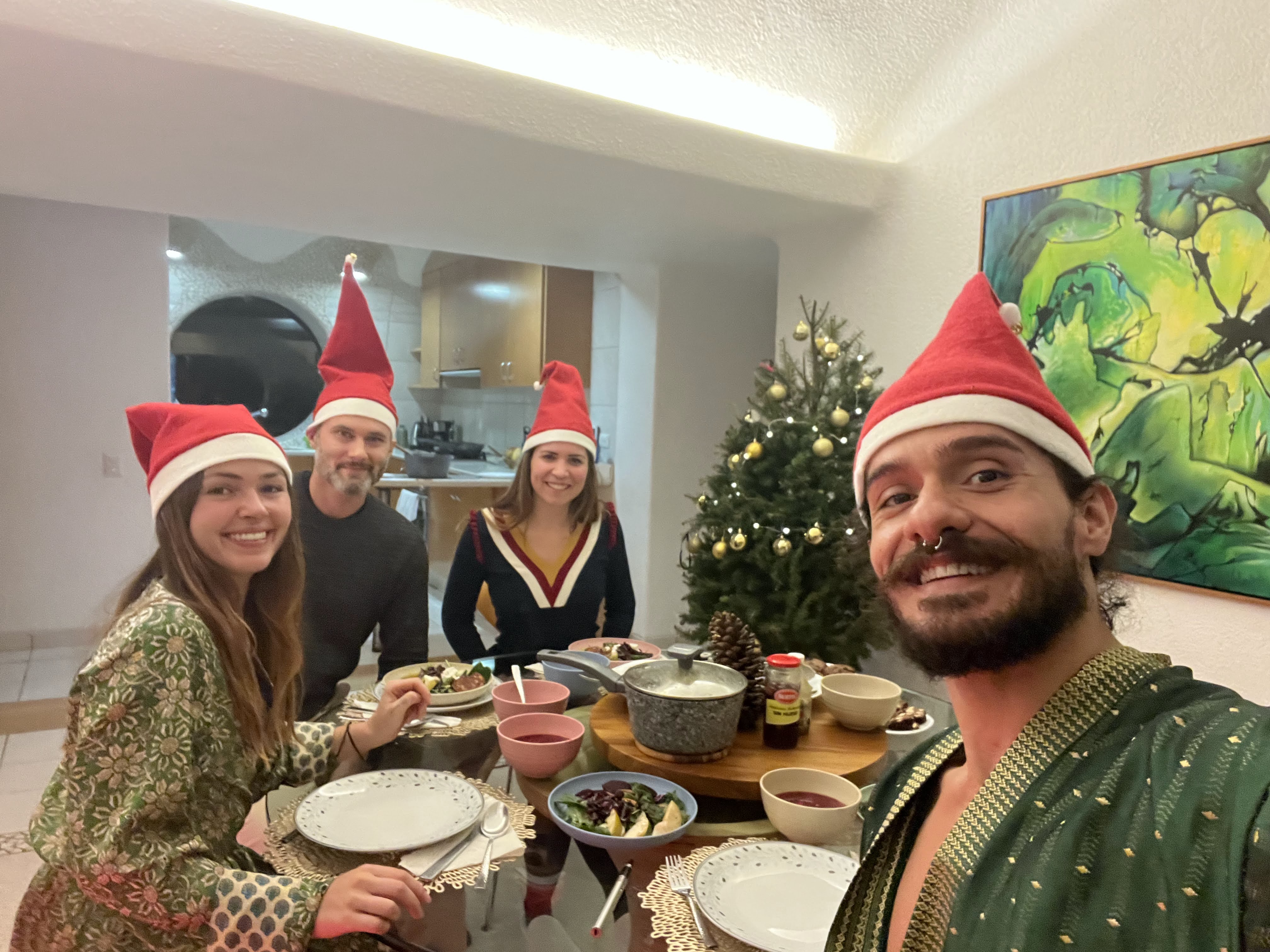 Regen Tribe team celebrating the holidays